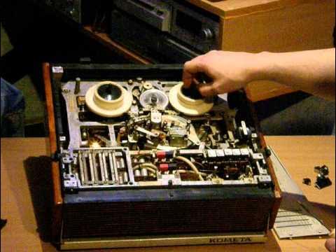 Советские катушечные магнитофоны 2 класса. Катушечный магнитофон Комета-212-стер