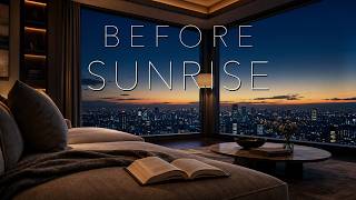 Deep Work Music ~ Tokyo Before Sunrise Piano ~ Calm Focus & Productivity