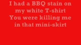 Vignette de la vidéo "BBQ Stain- Tim Mcgraw Lyrics"