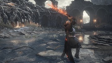 Dark Souls 3 Cinders Mod Weapon Showcase - Firelink Sword