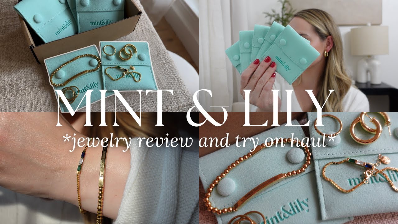 Персонализированные украшения по доступной цене: сравнение Mint & Lily с Gorjana, Rellery и Mejuri!