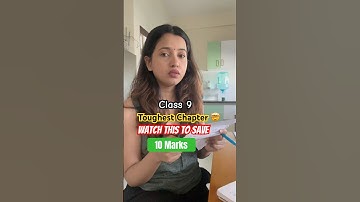 This CHAPTER Will RUIN Your Results 🤯😭 Class 9 | Study Hard ✅ #strategy #motivation #exam