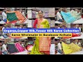 Saree wholesale market in barabazar kolkata  muslin organzacoppertussar silk saree collection