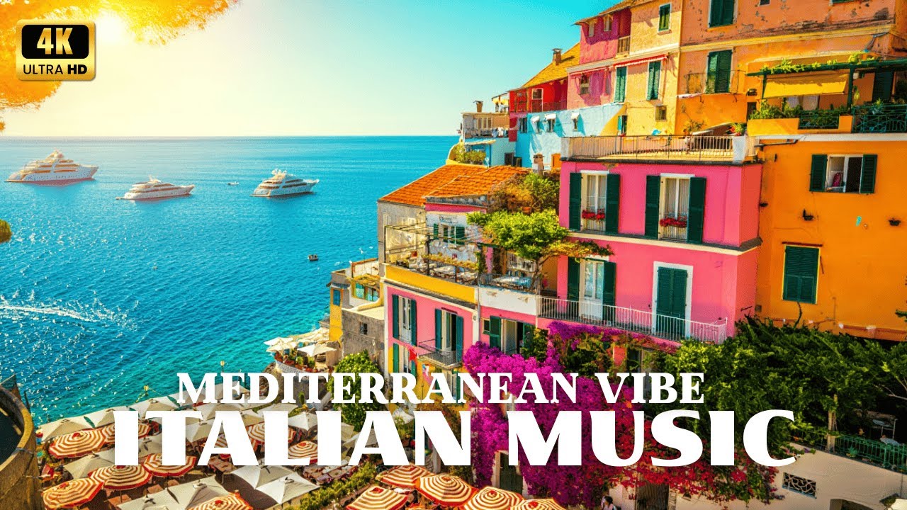 The Most Beautiful Italian Music Ever 🌅 // LIVE Mediterranean Vibes from Venice & Lake Como