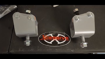 Xcessive manufacturing 1uz motor mounts
