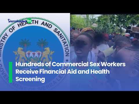 Hundreds of Commercial Sex Workers Receive Financial Aid and Health Screening
