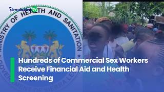 Hundreds of Commercial Sex Workers Receive Financial Aid and Health Screening