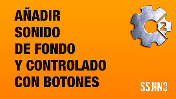 Construct2 Añadir Sonido de Fondo  y Controlado con botones