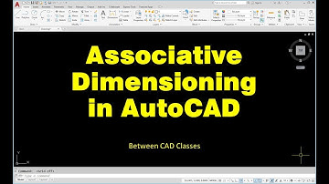 Associative Dimensioning in AutoCAD