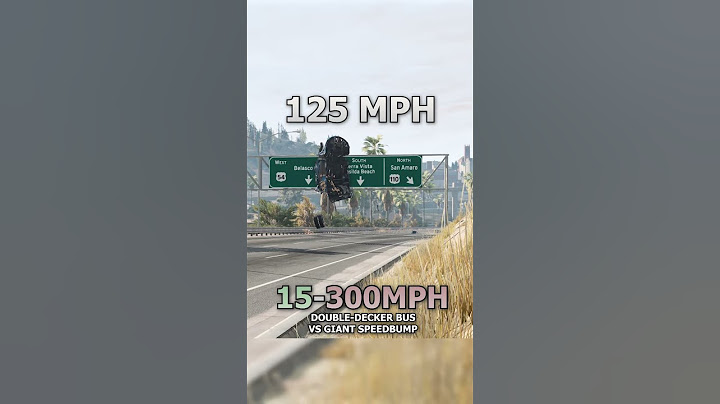 😱Wait For 300MPH😂🚌💥 Double Bus VS MASSIVE Speedbump