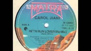 Carol Jiani   Hit &#39;n Run Lover