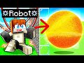 I Cheated With ROBOT HACKS In A Building Challenge Movie!