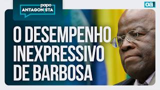 Em primeira pesquisa, Joaquim Barbosa tem desempenho inexpressivo | Papo Antagonista - 25/05/2026