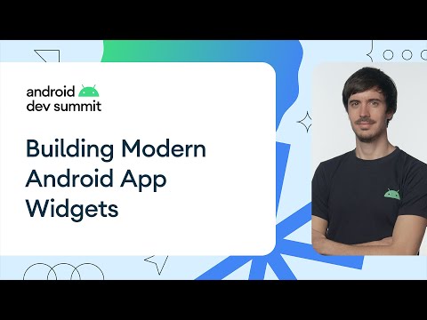 Building modern Android app widgets