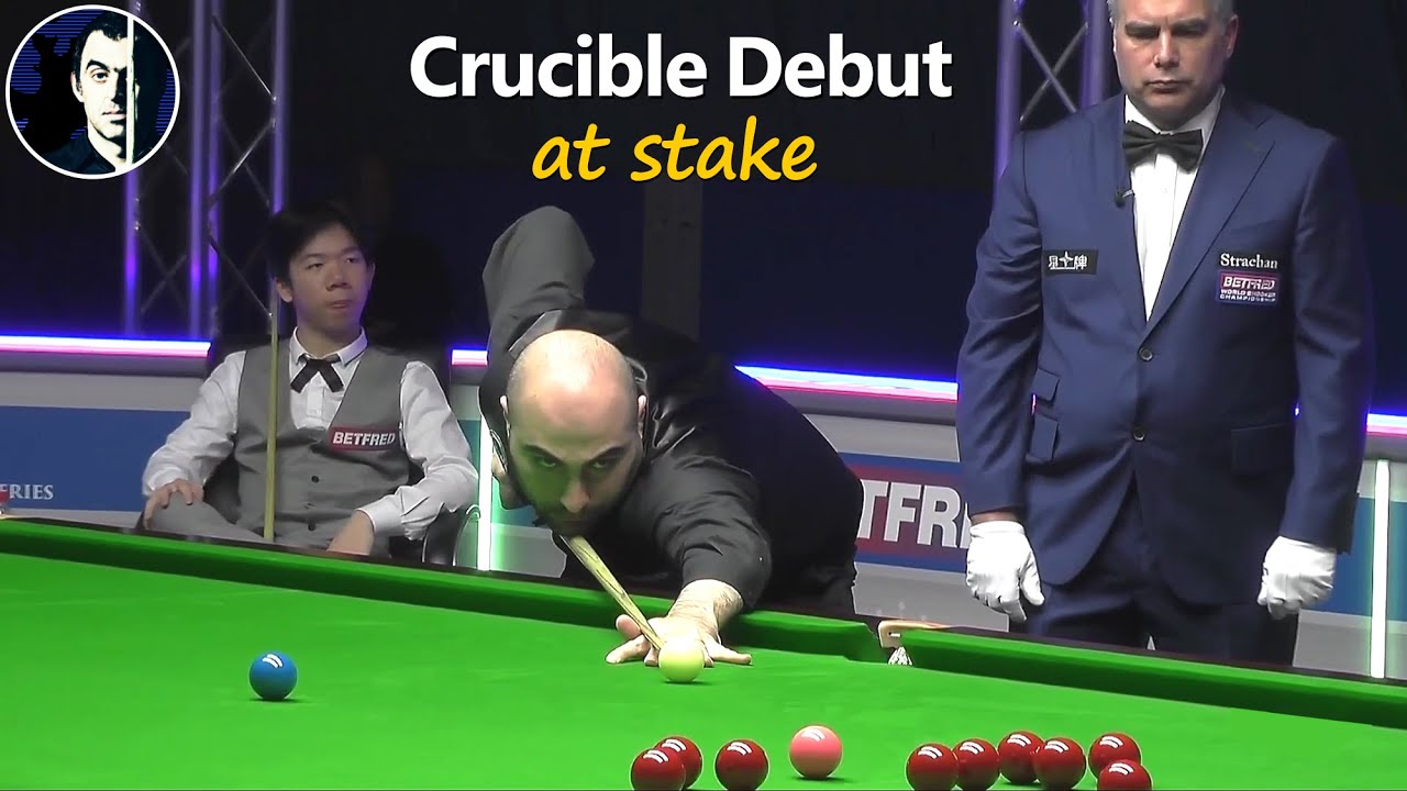 Ticket to the Crucible Hossein Vafaei vs Lei Peifan 2022 World Snooker Championship Q-L48