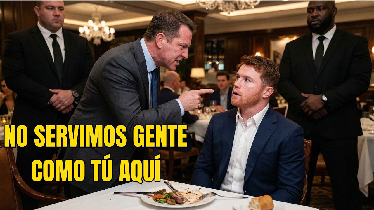 CANELO es DISCRIMINADO en un RESTAURANTE por ser MEXICANO — cuando descubren la VERDAD...