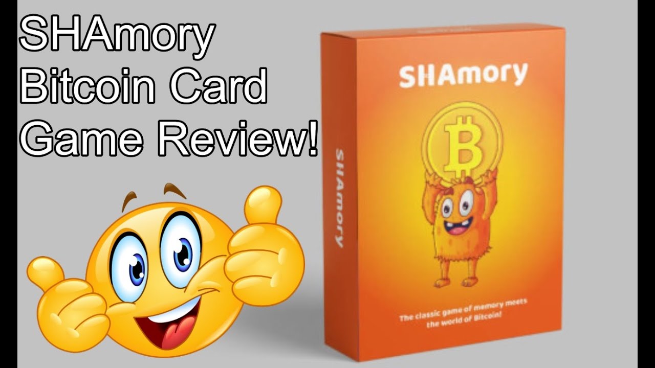 Bitcoin Card Game SHAmory! Review! Memory STEM Certified! Tutorial