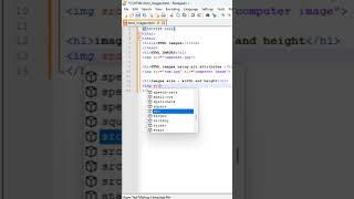 🖼️ HTML Images Part 1: How to Display Pictures on Web Pages #html #frontendcourse #image #shorts
