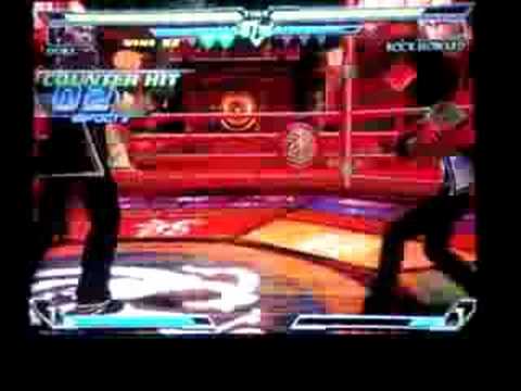 King of Fighters Reg A. Duke vs Rock Howard