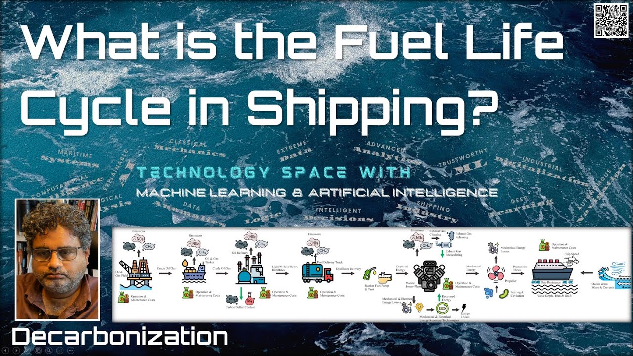 Decarbonization 1 - What is the Fuel Life Cycle in Shipping? (by Prof. Lokukaluge Prasad Perera)