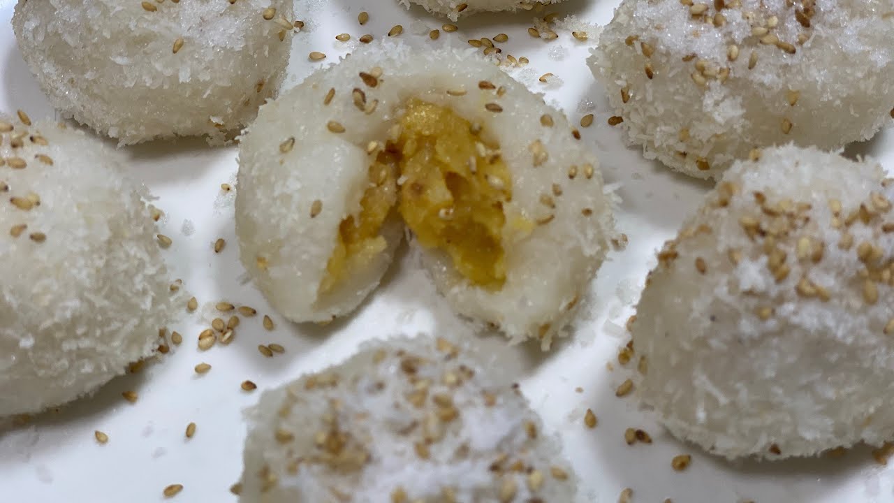palitaw with yema YouTube