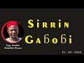 SIRRIN GAƁOƁI SIRRIN GAƁOƁI