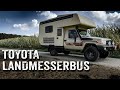 Toyota Landcruiser HZJ 79 mit Landmesserbus-Kabine - Roomtour  [291]