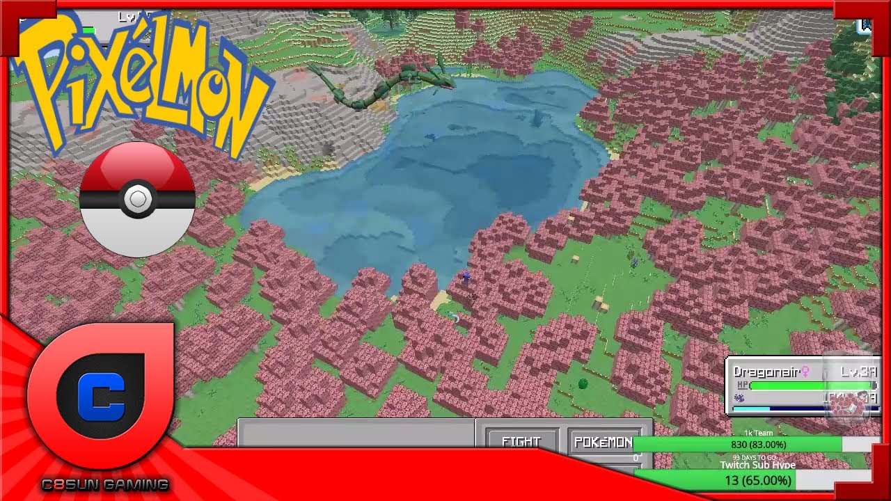 Pixelmon: Let's Go - Rayquaza Spotting & Fishing 