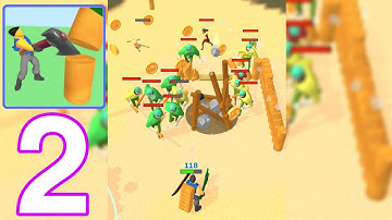 Lumbercraft All Levels Gameplay Walkthrough Part 2 (Android/iOS Phones)