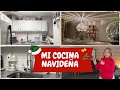 DECORACION DE MI COCINA PARA NAVIDAD/ DIY DECORACIONES NAVIDEÑAS.