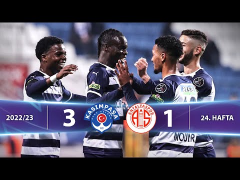 Kasımpaşa (3-1) FTA Antalyaspor - Highlights/Özet | Spor Toto Süper Lig - 2022/23