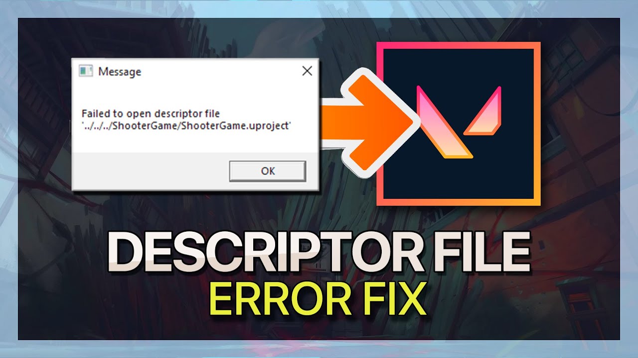 Failed to open descriptor file, any ways to fix this? i downloaded