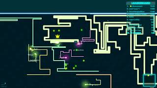 Powerline.io INSANE king kill but lag strikes again...