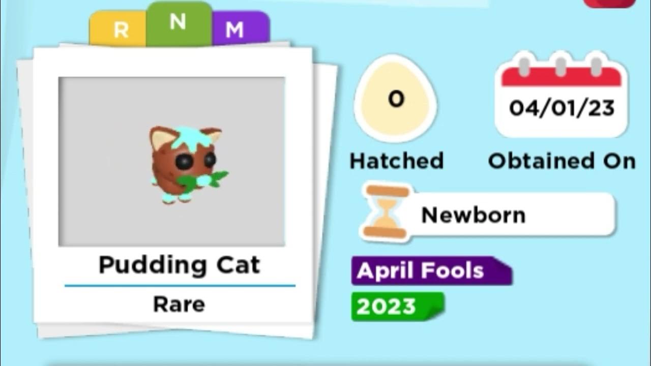 Pudding Cat Neon & Mega Neon in Adopt me YouTube