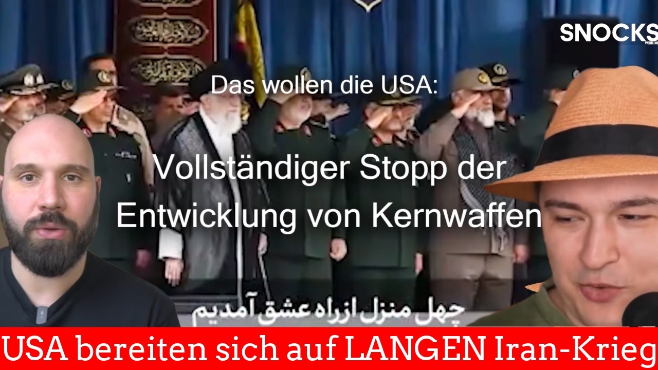 USA bereiten sich auf LANGEN Iran-Krieg vor! Die Analyse #reaction @konstantinflemig3474