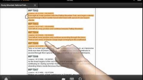 MyTopo Maps for Kindle Fire Tutorial: Smart Paste