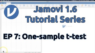 Jamovi 1.2/1.6 Tutorial: One-sample t-test (Episode 7)