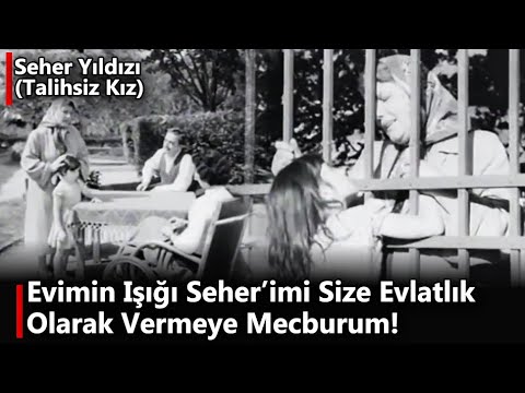 Seher Yıldızı / Talihsiz Kız | Muazzez Kızı Seher'i Asım Bey' Evlatlık Vermek Zorunda Kalır