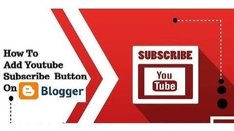 How to Add Youtube subscribe button in Blogger site. (Bangla tutorial)