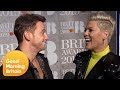 Behind the Scenes of the Brits Red Carpet 2019 With Joe Swash | Good Morning Britain