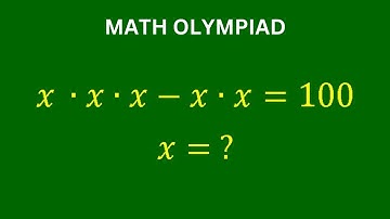 A Very Nice Math Olympiad Problem | Solve for x? | Algebraic Equation