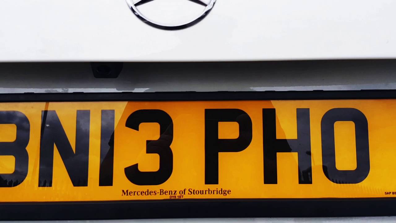 Mercedes A Class Reversing Camera - YouTube