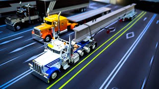 Lamley Unboxing: Here come the Rigs! Assembling the EXTRA LONG 1/64 First Gear Peterbilt Beam Hauler