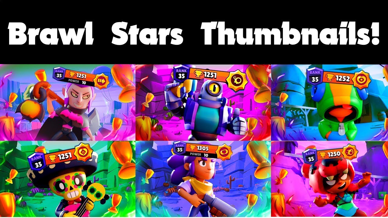 How To Make Professional Brawl Stars Thumbnails 3d Renders In Discord Youtube - brawl stars tumbnails