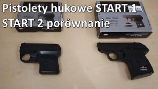 Pistolety hukowe START 1 START 2 porównanie | Starting pistol comparison