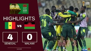 Senegal 4 vs Malawi 0 | Goal Highlights | CAN 2025 Qualifications | AFCON 2025 Qualifiers