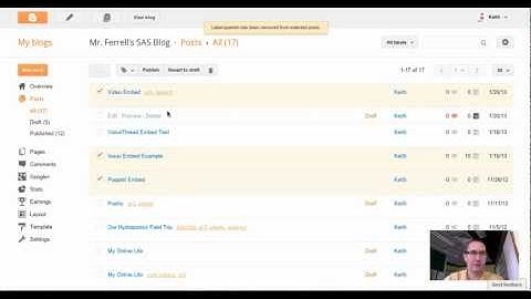 Changing Labels in Blogger