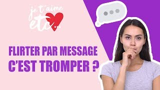 Flirter par textos c’est tromper ?