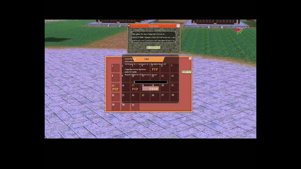 Preview Eventkalender - by [Patrick]