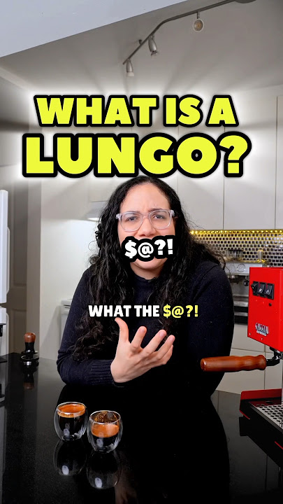 What is a Lungo Coffee? #espresso #coffee